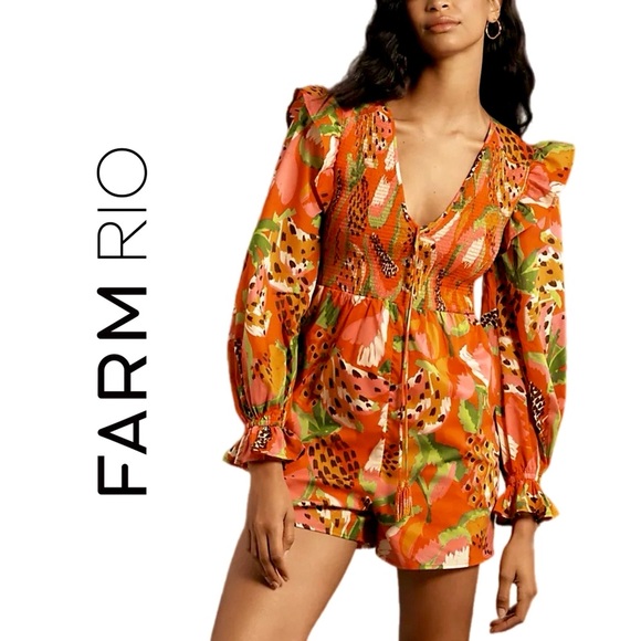 FARM Rio Pants - FARM Rio Tropical Romper